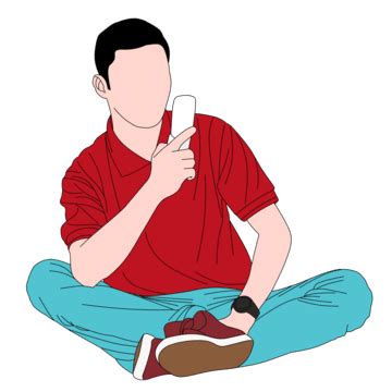 Sitting Man Vector, Man, Vector, Sitting PNG Transparent Clipart Image ...