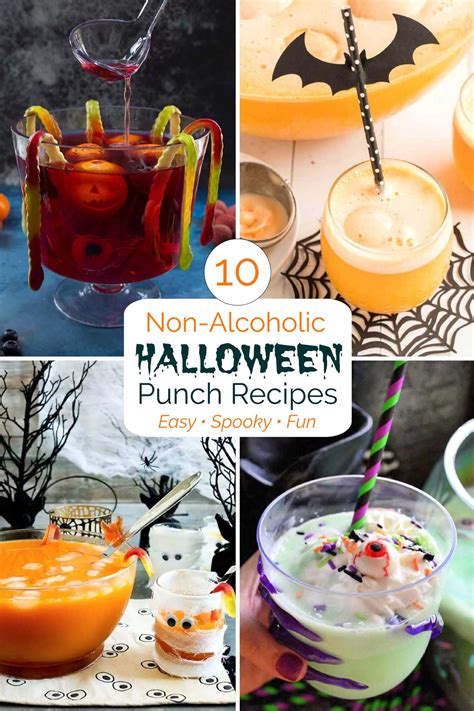 10 Non Alcoholic Halloween Punch Recipes: Spooky & So Easy!