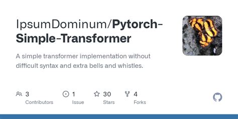 GitHub - IpsumDominum/Pytorch-Simple-Transformer: A simple transformer implementation without ...