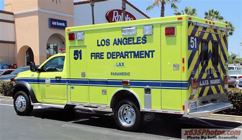 Los Angeles CITY FD LAX Rescue Ambulance 51 - Photos - EMTBravo.com