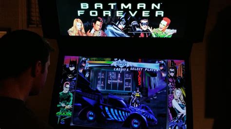 Batman Forever Arcade Cabinet MAME Playthrough w/ Hypermarquee - YouTube