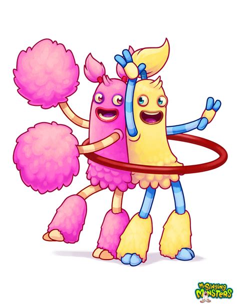 Randy van der Vlag - My Singing Monsters - PomPom and Hoola