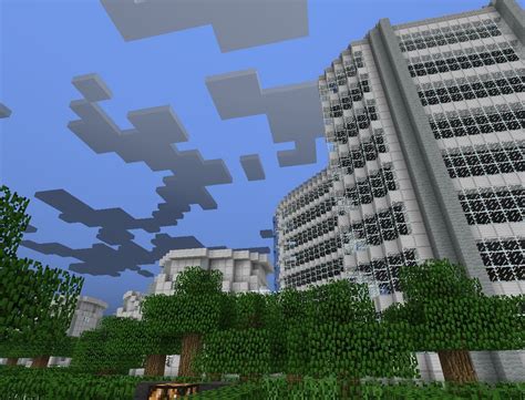 Futuristic City (Ecological) Minecraft Project