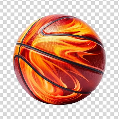 Premium PSD | A basketball on white background