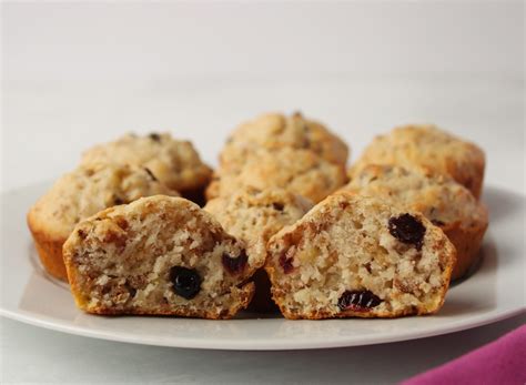 Grape Nuts Muffins With Cranberries (Vegan) - Hassle Free Vegan