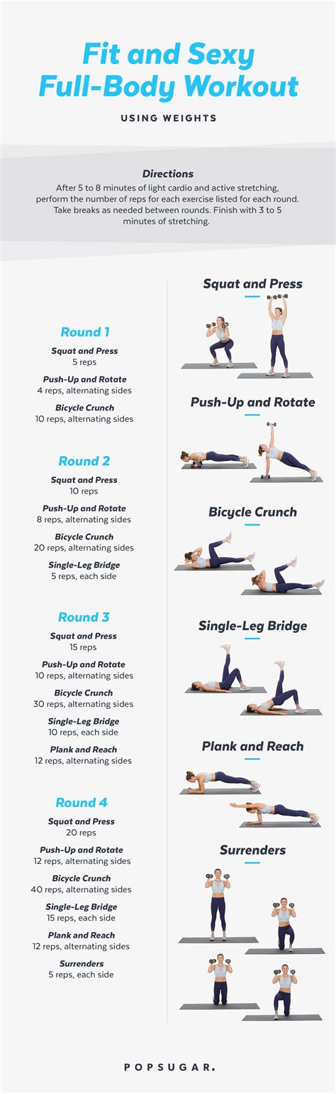 30-Minute Full-Body Workout With Weights | POPSUGAR Fitness