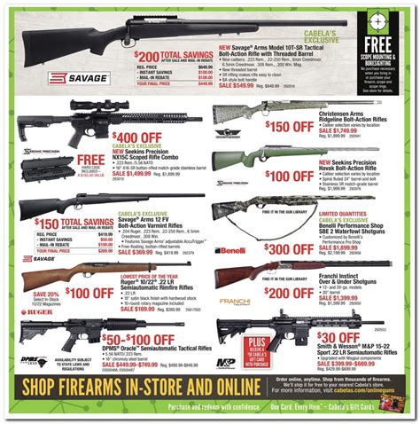 Black Friday - Cabela's Deals