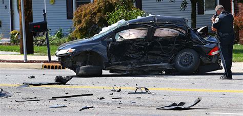 Police SUV T-Boned Just Seconds After Starting Chase