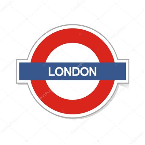 London sign in underground symbol — Stock Vector © mala-ma #11754875