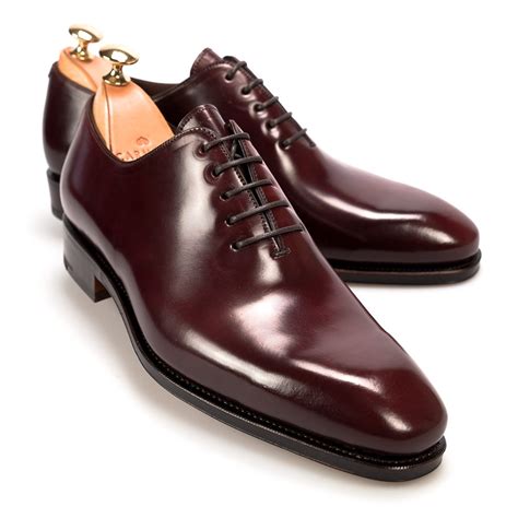 WHOLECUT OXFORD IN CORDOVAN BURGUNDY | CARMINA