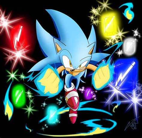 What If Sonic Used The Sol Emeralds by CyberChucks on DeviantArt