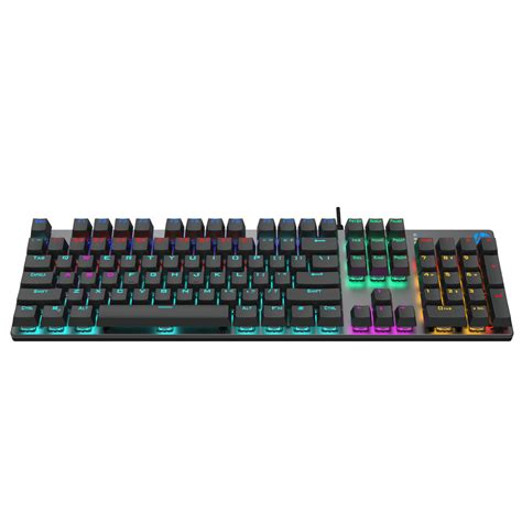 HP GK400F Mechanical Gaming Keyboard with Metal Panel and Blue Switch ...