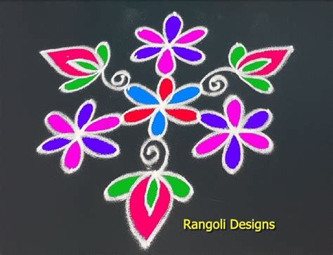 Dots Rangoli: 7 pulli kolam - easy rangoli - kolam designs - simple ...