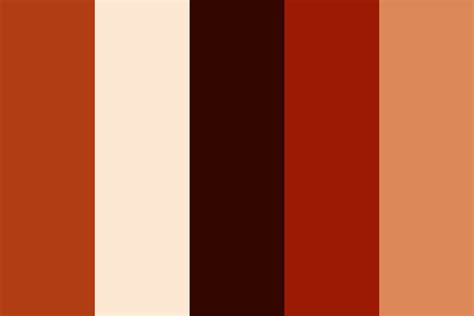 Red Panda Color Palette