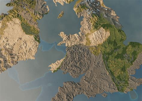 Making a Britain mod and the background/terrain seems to be from the ...