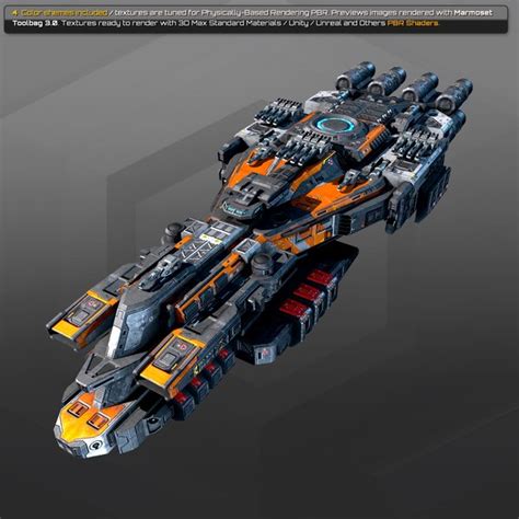 Frigate 3D model - TurboSquid 1380644