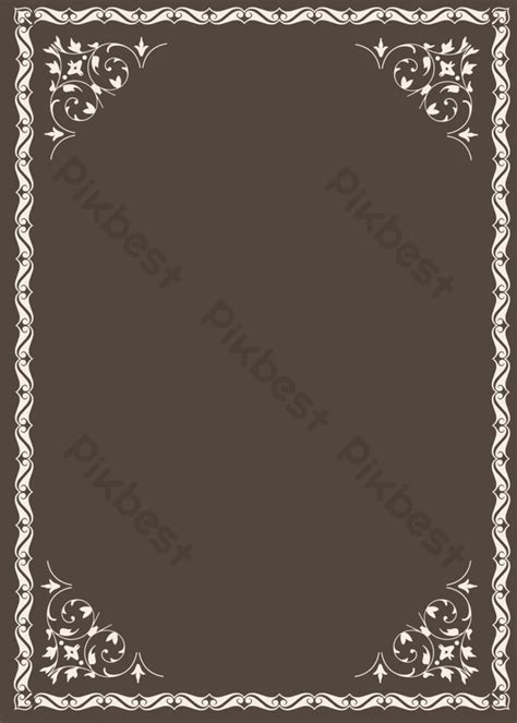 Brown Vintage Background Elegant Pattern | AI Free Download - Pikbest