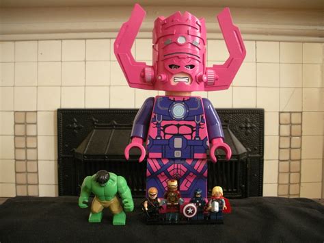 Custom LEGO Marvel Super Heroes Galactus Minifigure