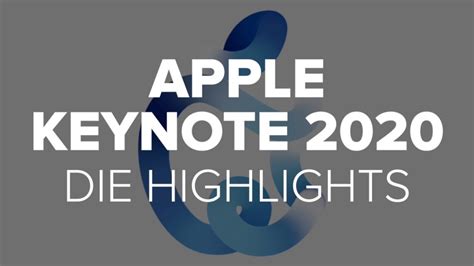 Apple Keynote 2020: Die Highlights - COMPUTER BILD