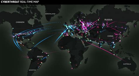 Interactive Cyber Threat Map – Carmelo Walsh