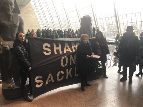 Nan Goldin, P.A.I.N. Group Stage Protest Against Sackler Family, Purdue Pharmaceuticals in Met’s ...