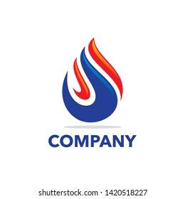 Oil Gas Logo Template Vector Illustration Stock Vector (Royalty Free) 1420518227 | Shutterstock