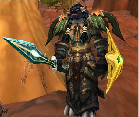 Info from Nightwill the Altaholic: Transmog, Emerald Avenger