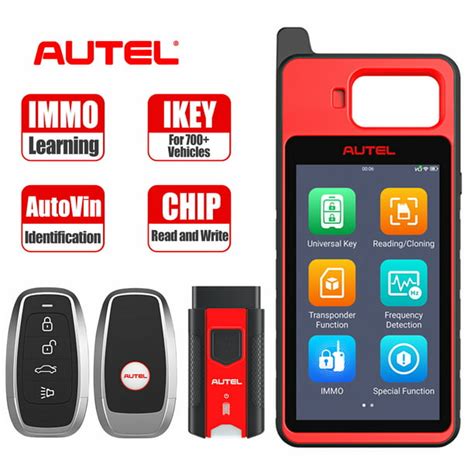 Autel MaxiIM KM100 Universal Key Generator Kit, Key Fob Programmer Immobilizer Tool,Autel IKEY ...