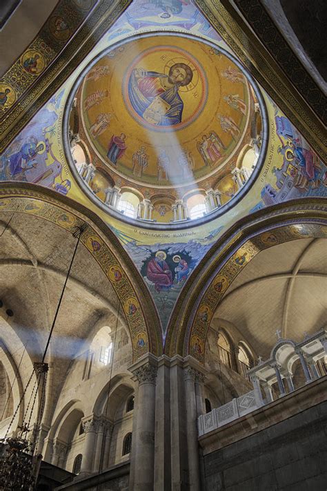 Interior of the Church of the Holy Sepulchre Photograph by Jeremy ...