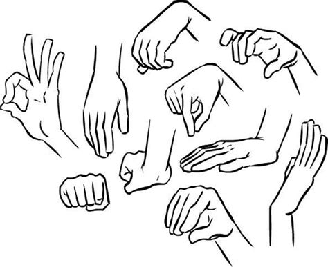 Printable Hand Template - ClipArt Best