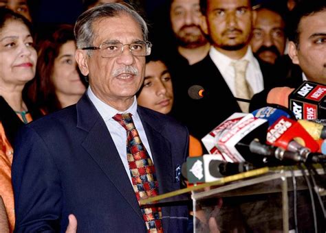 Ex-Chief Justice Saqib Nisar hints at legal action as his audio leak discussing suo moto case ...