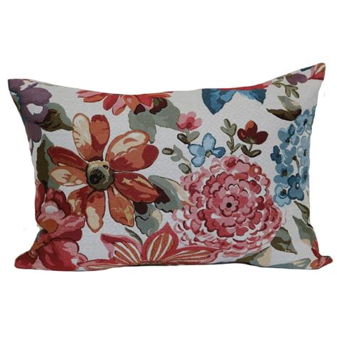 Mainstays Textured Oblong Decorative Throw Pillow, Floral - Walmart.com ...