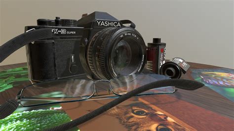 Yashica Camera - 3D model by IvanGtz [24381f1] - Sketchfab