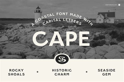 Cape Font | Sans Serif Fonts ~ Creative Market