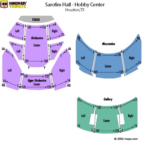 Sarofim Hall- Hobby Center - General Information & Upcoming Events