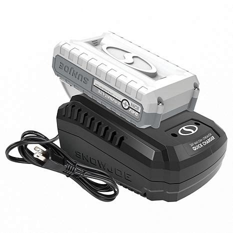 Sun Joe 24-Volt Rapid Charging Battery Kit - 21281382 | HSN