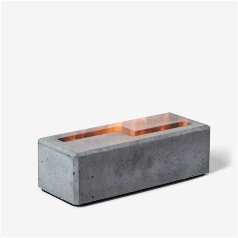 FLIKR The XL - Personal Concrete Fireplace | Bespoke Post