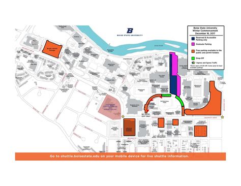 Boise State University Campus Map