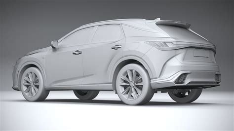 Lexus RX 500 2023 3D Model $159 - .fbx .c4d .3ds .lwo .ma .obj .max ...