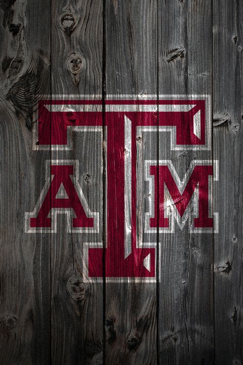 Texas A&M Aggies Logo on Wood Background | Cute Wallpapers | Texas a&m logo, Texas a&m, Iphone 4 ...