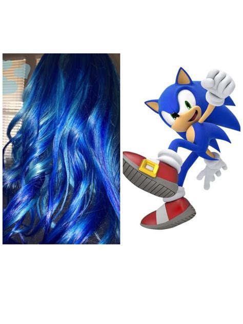 My daughter is zooming on Sonic the Hedgehog so she died her hair to ...