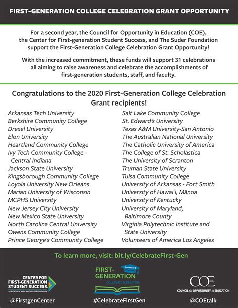 Marian University sets virtual First Generation College Celebration ...