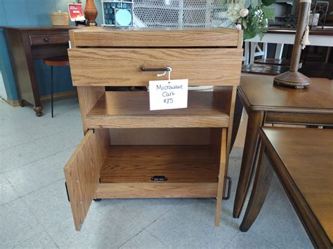 Pressed Wood Microwave Cart | Roth & Brader Furniture