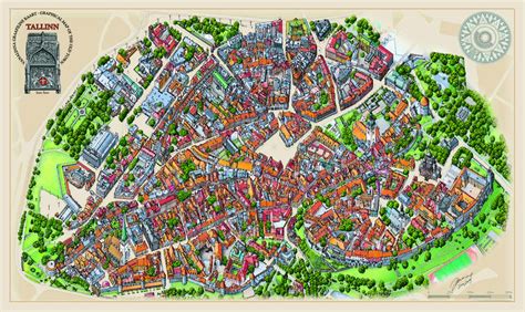 Tallinn Old Town Map