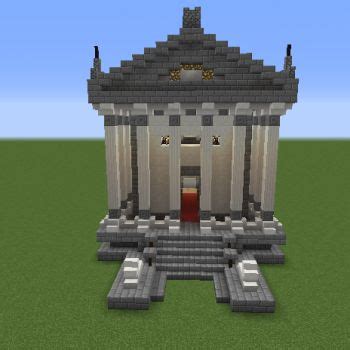 Greek Temple 1 - Blueprints for MineCraft Houses, Castles, Towers, and ...