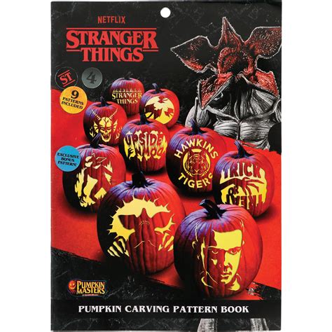 Pumpkin Masters Stranger Things Pumpkin Carving Pattern Book - Shop ...