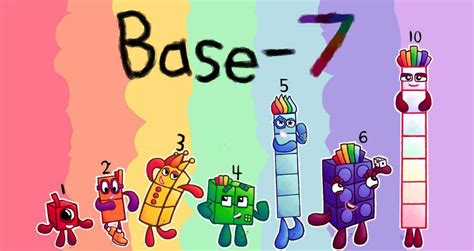 Septenary Numberblocks! (Base-7) | ♡Official Numberblocks Amino♡ Amino