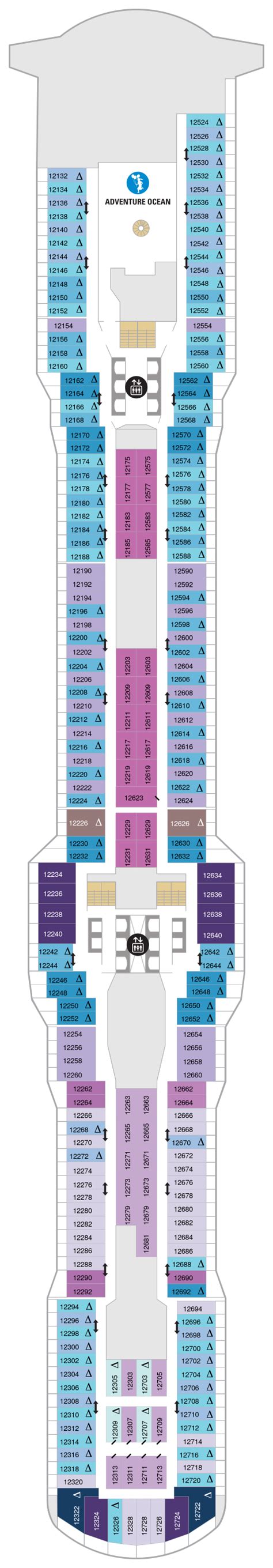 Odyssey of the Seas Deck Plans | CruiseInd