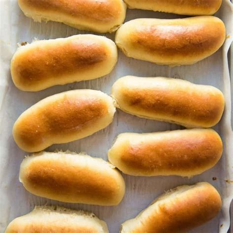 Easy Homemade Hot Dog Buns - The Flavor Bender