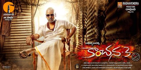 Kanchana 3 First Look Poster of Raghava Lawrence out. For the first ...